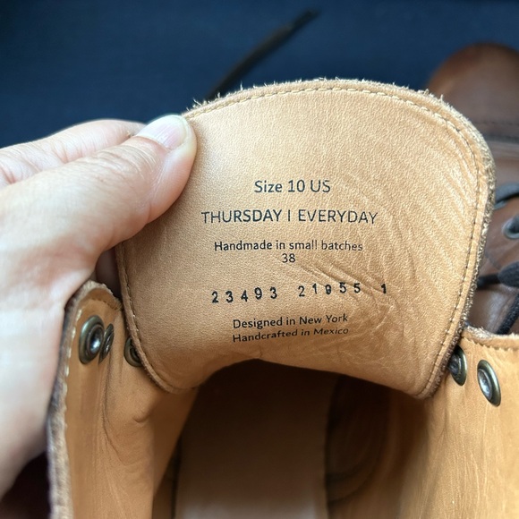 Thursday Boots-Captain in walnut - Picture 8 of 11